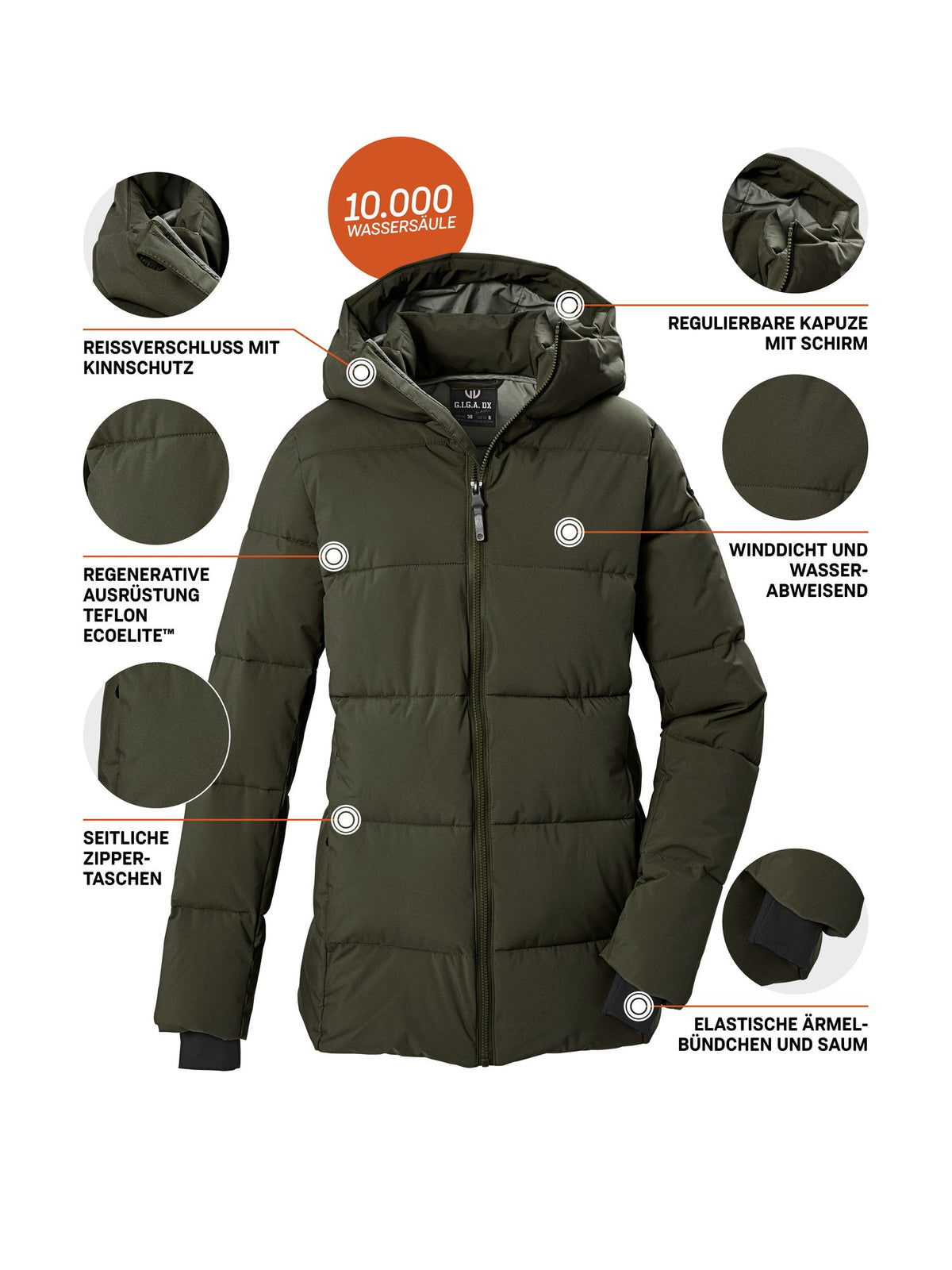 Women's Quilted jacket GW 9 WMN QLTD JCKT