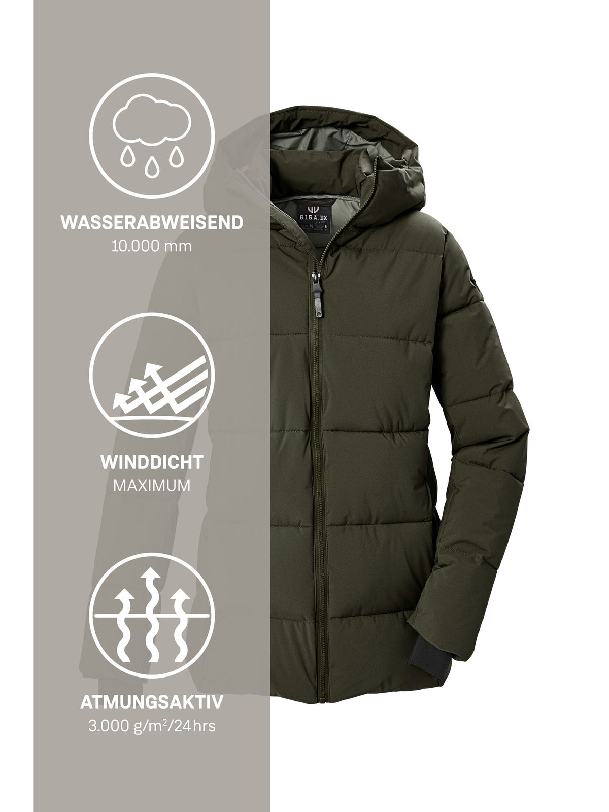 Women's Quilted jacket GW 9 WMN QLTD JCKT
