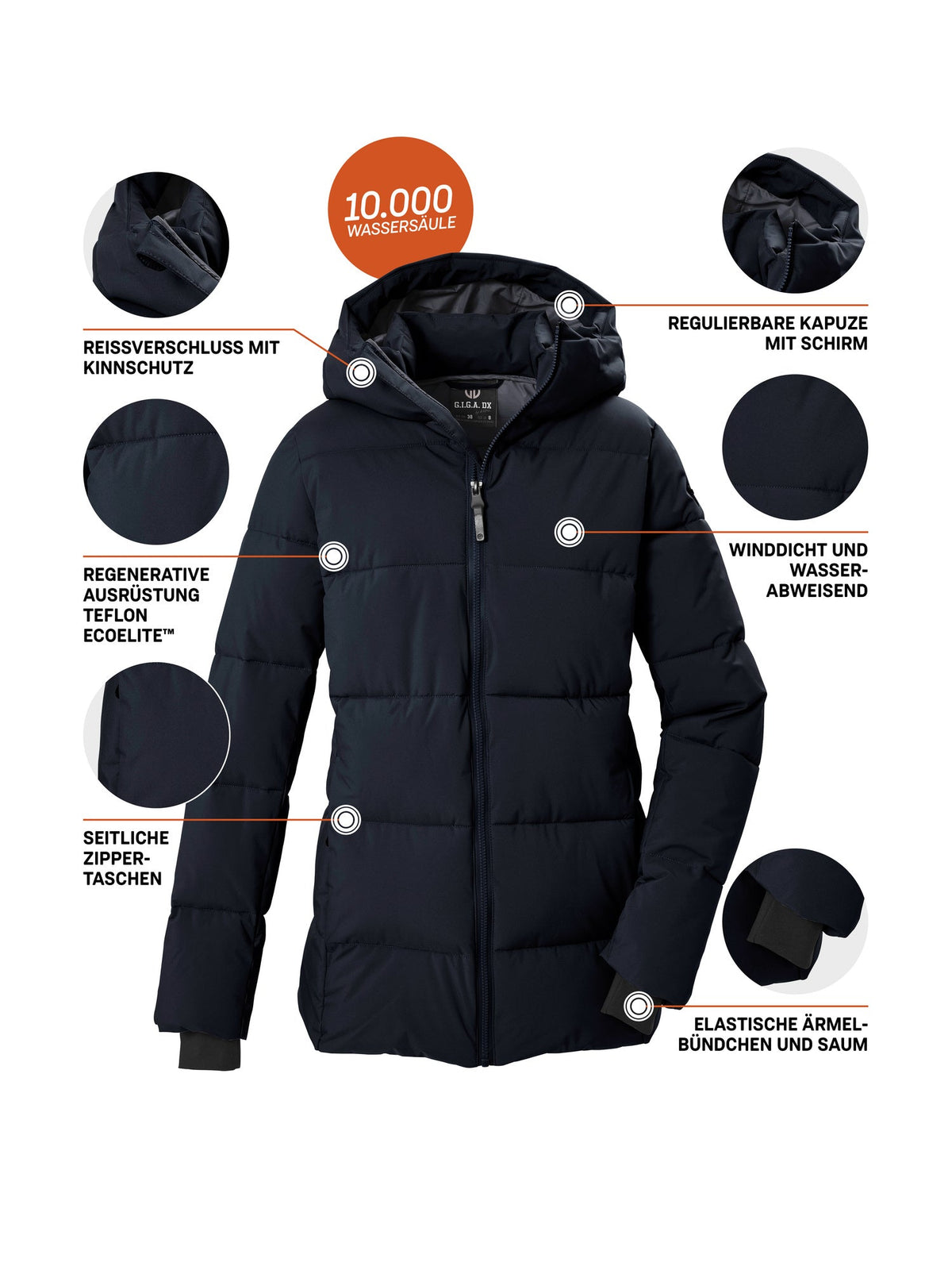 Women's Quilted jacket GW 9 WMN QLTD JCKT