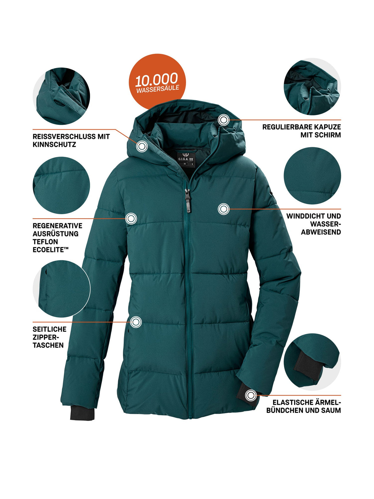 Women's Quilted jacket GW 9 WMN QLTD JCKT