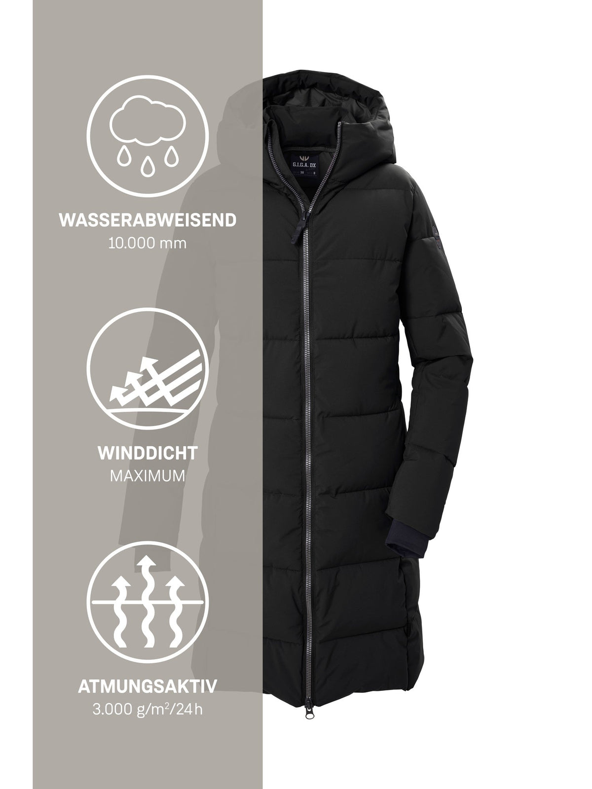 Women's Quilted coat GW 57 WMN QLTD CT