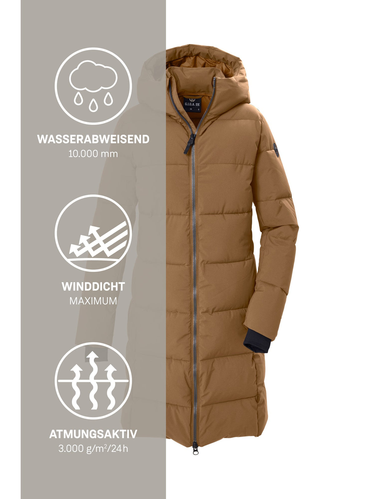 Women's Quilted coat GW 57 WMN QLTD CT