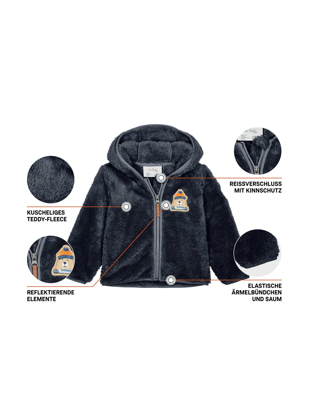 Mini Fleece jacket FIOW 3 MNS FLC JCKT