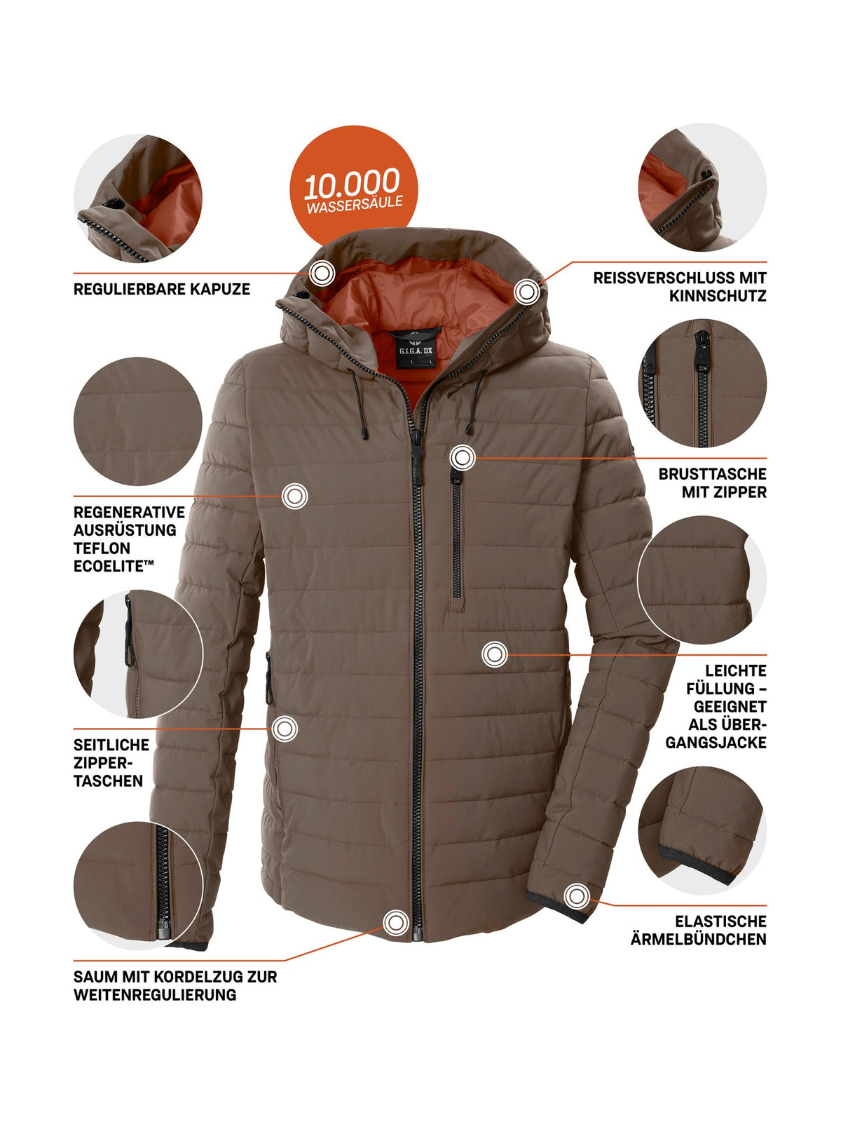 Men's Quilted jacket GW 15 MN QLTD JCKT