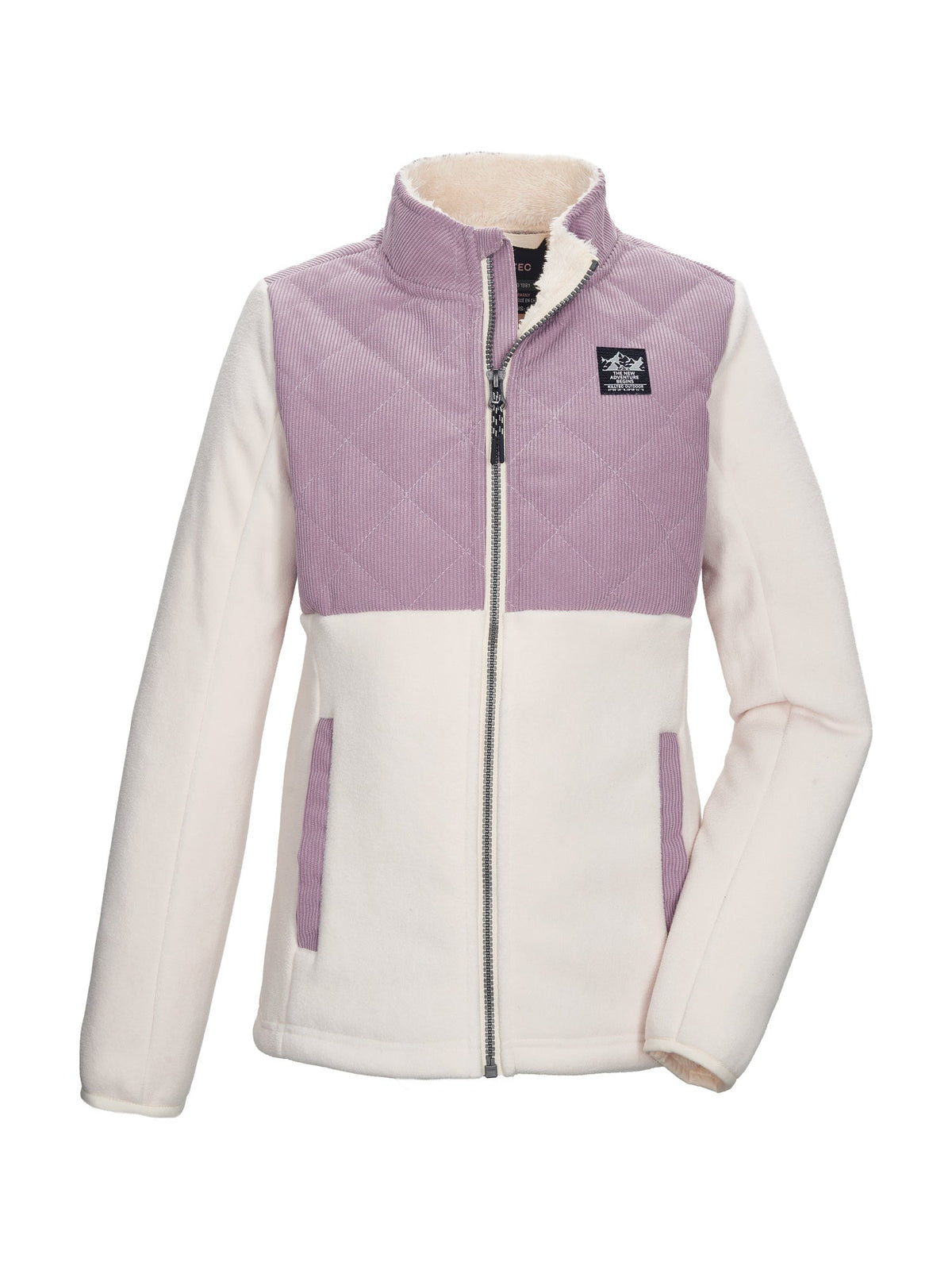 Girl's Fleece jacket KOW 166 GRLS FLC JCKT