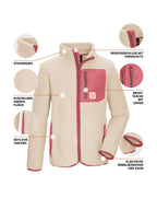 Girl's Fleece jacket KOW 140 GRLS FLC JCKT