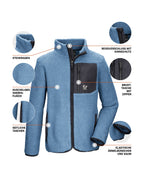 Girl's Fleece jacket KOW 140 GRLS FLC JCKT