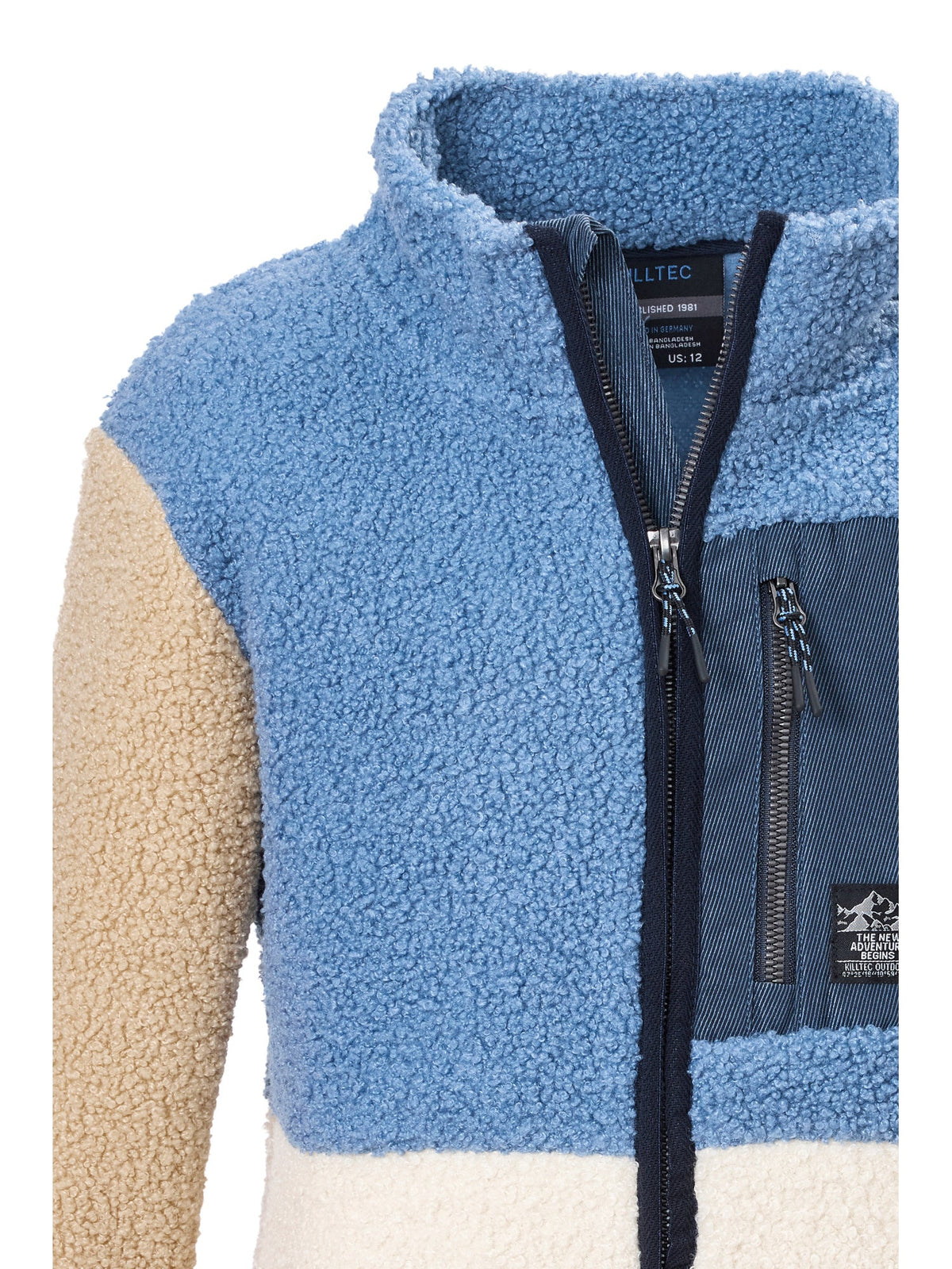 Girl's Fleece jacket KOW 141 GRLS FLC JCKT