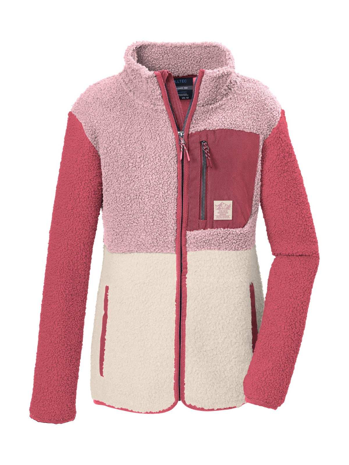 Girl's Fleece jacket KOW 141 GRLS FLC JCKT
