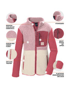 Girl's Fleece jacket KOW 141 GRLS FLC JCKT
