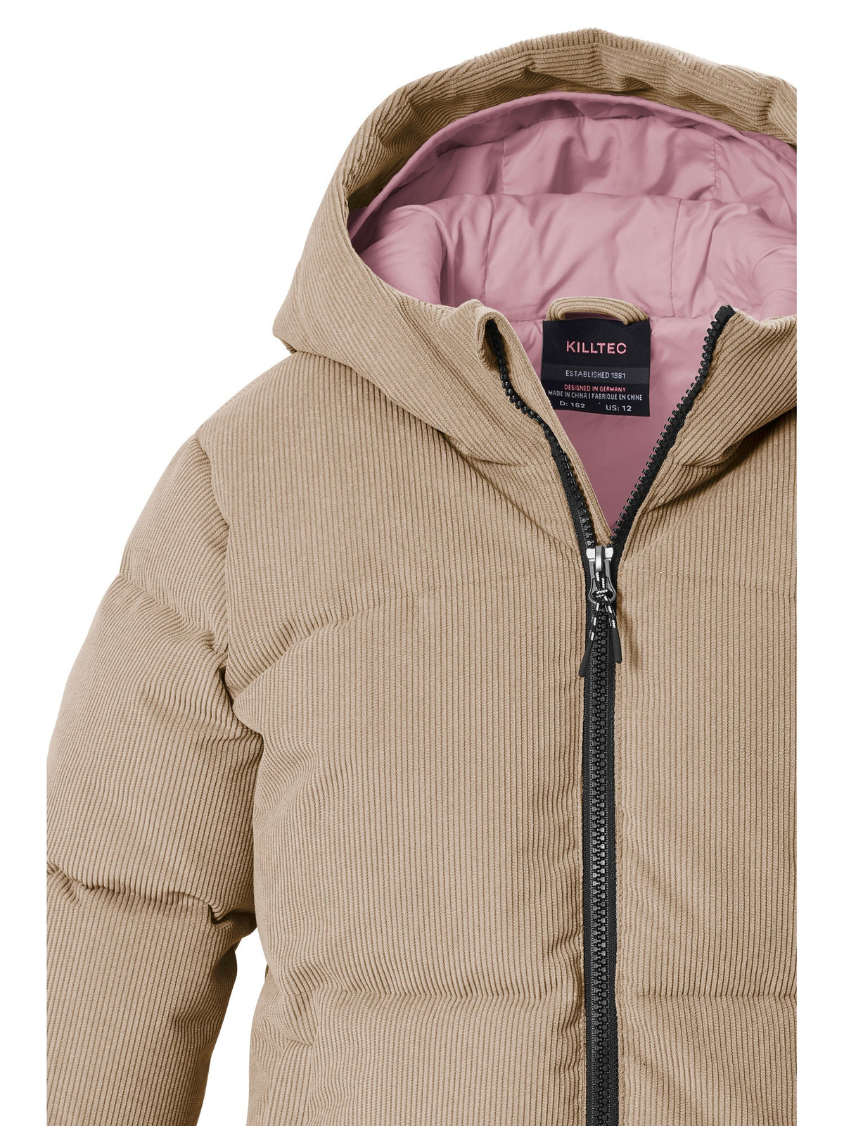 Girl's Quilted jacket KOW 169 GRLS QLTD JCKT
