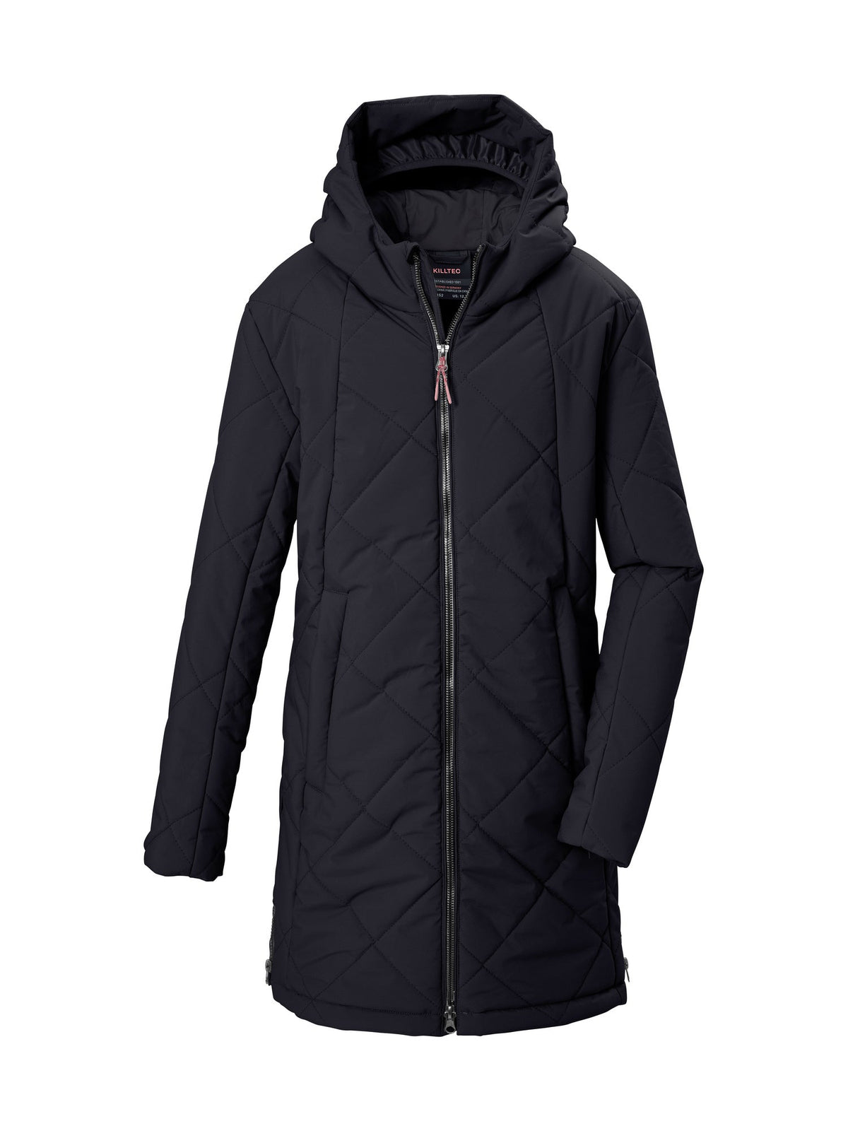 Girl's Quilted coat KOW 152 GRLS QLTD PRK