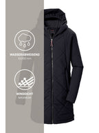 Girl's Quilted coat KOW 152 GRLS QLTD PRK