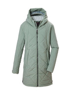 Girl's Quilted coat KOW 152 GRLS QLTD PRK