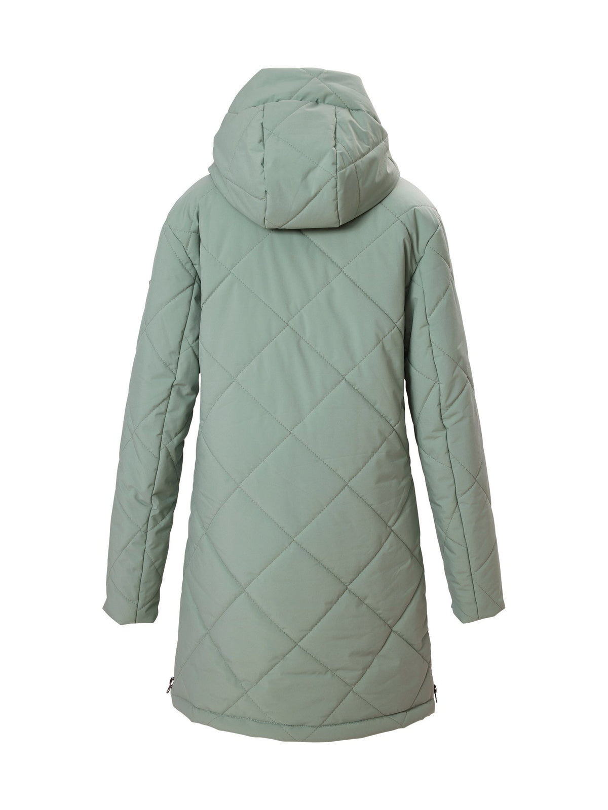 Girl's Quilted coat KOW 152 GRLS QLTD PRK