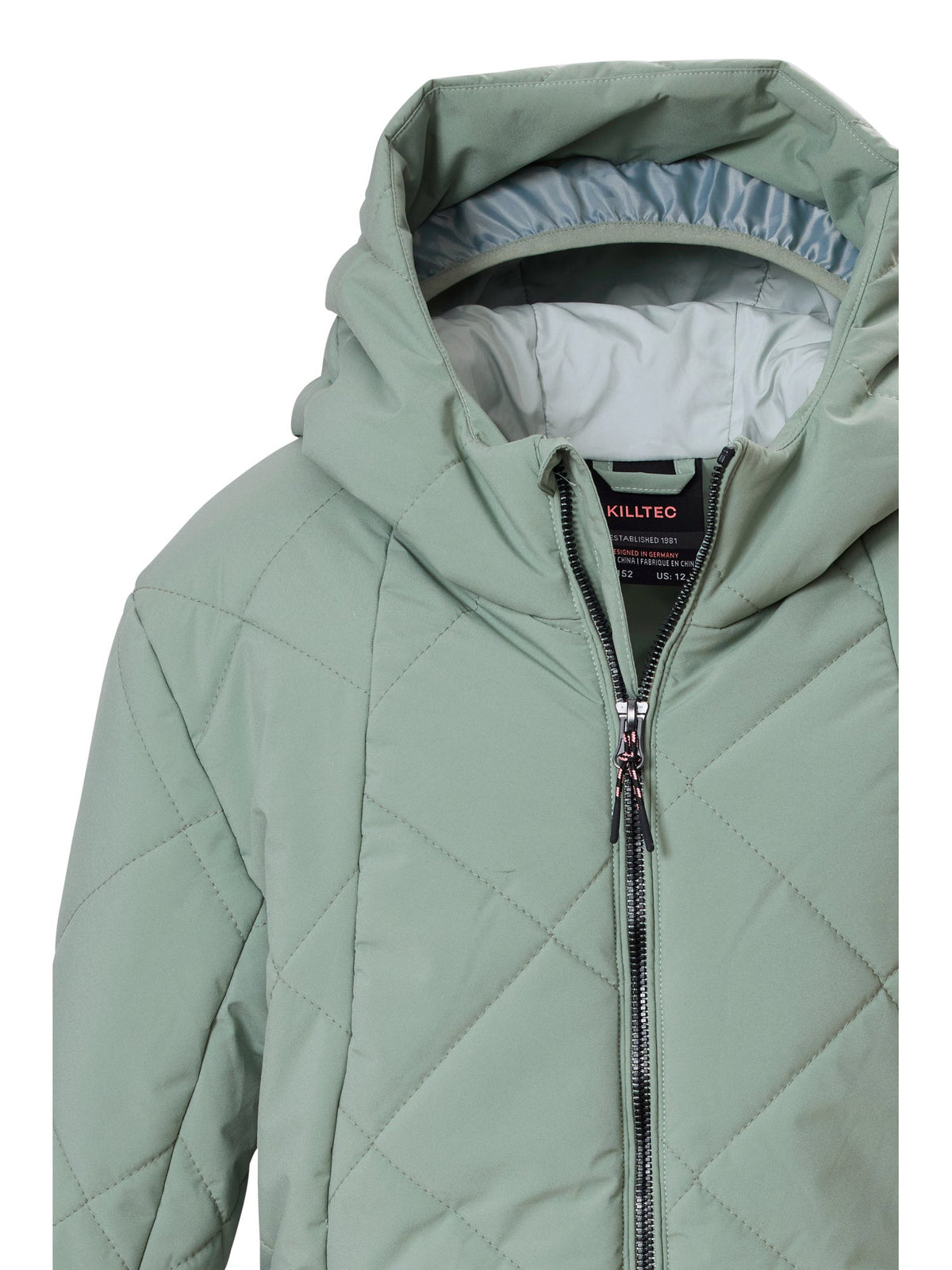Girl's Quilted coat KOW 152 GRLS QLTD PRK