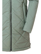 Girl's Quilted coat KOW 152 GRLS QLTD PRK