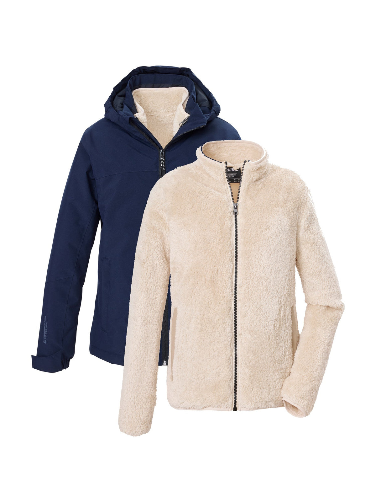 Girl's 3in1 jacket KOW 167 GRLS JCKT
