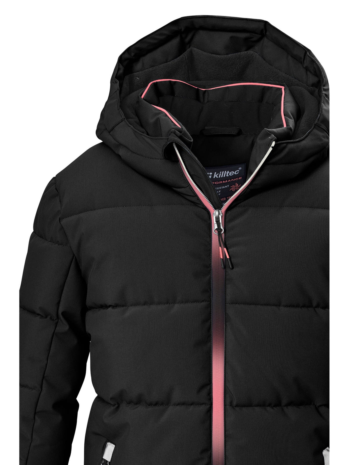 Girl's Quilted ski jacket KSW 186 GRLS SKI JCKT