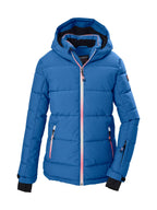Girl's Quilted ski jacket KSW 186 GRLS SKI JCKT