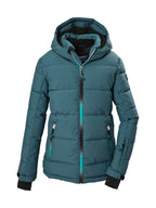 Girl's Quilted ski jacket KSW 186 GRLS SKI JCKT