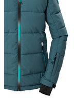 Girl's Quilted ski jacket KSW 186 GRLS SKI JCKT
