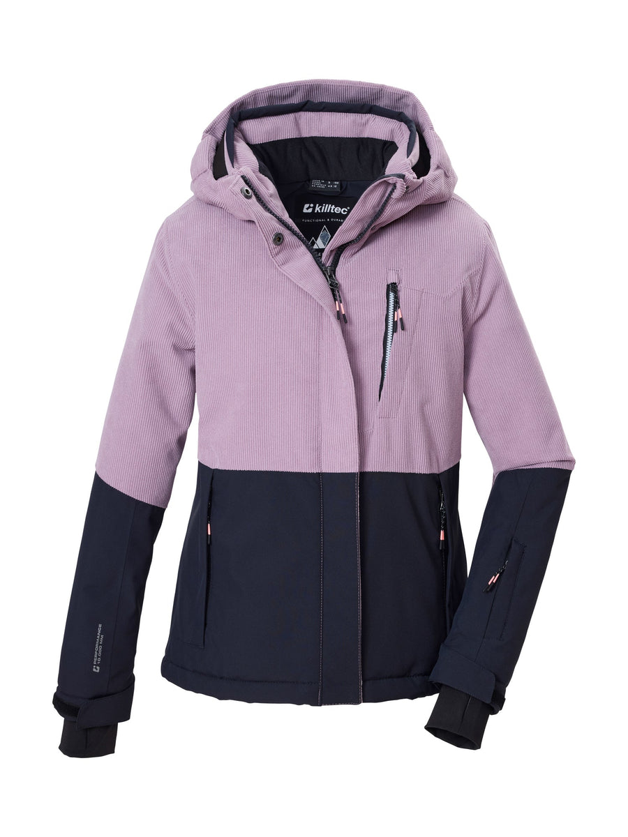 Girl's Ski jacket KSW 190 GRLS SKI JCKT