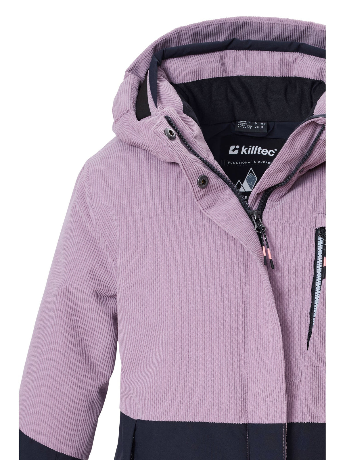 Girl's Ski jacket KSW 190 GRLS SKI JCKT