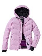 Girl's Quilted ski jacket KSW 192 GRLS SKI JCKT