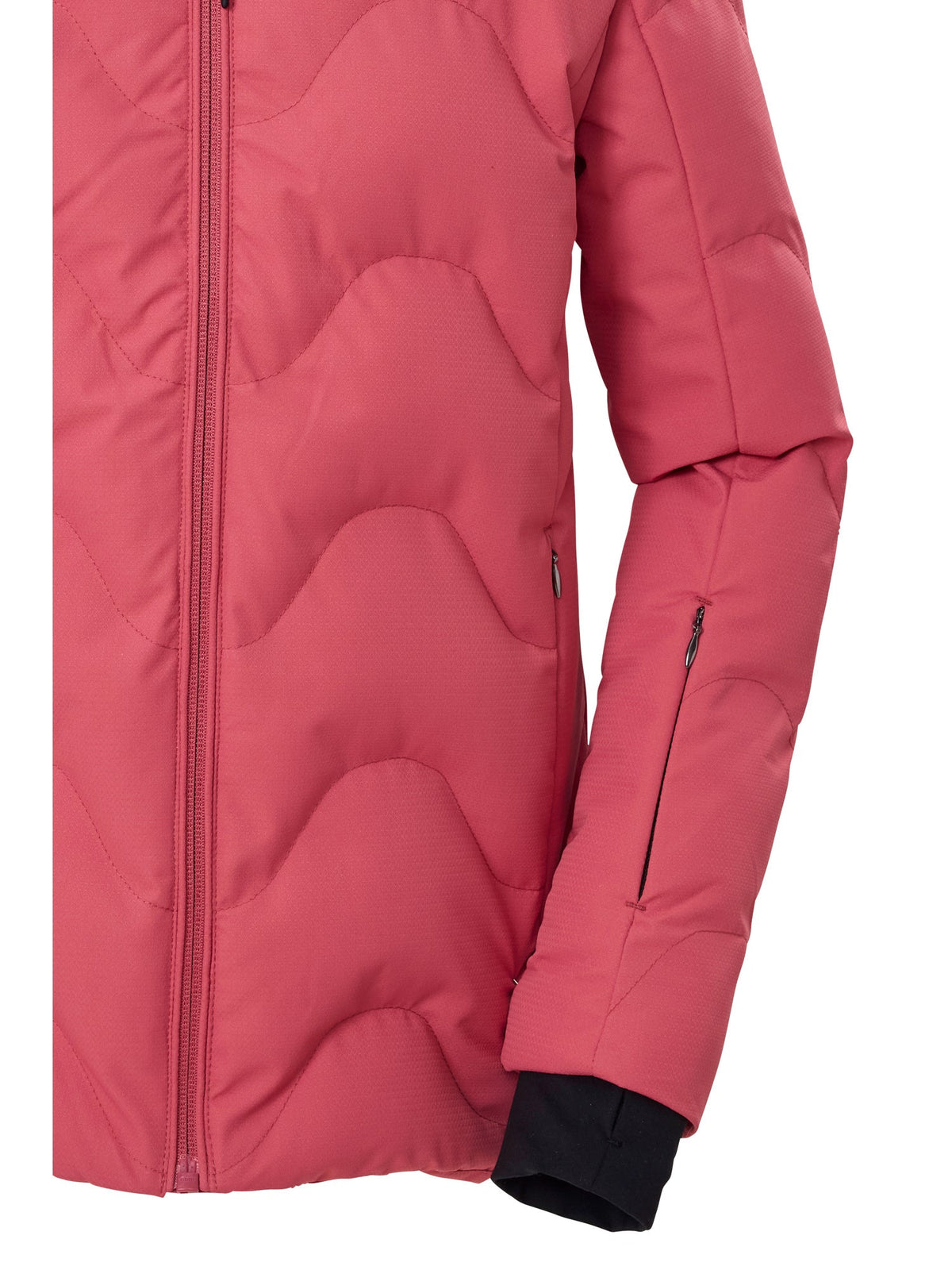 Girl's Quilted ski jacket KSW 194 GRLS SKI JCKT