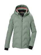 Girl's Quilted ski jacket KSW 194 GRLS SKI JCKT