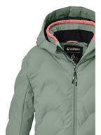 Girl's Quilted ski jacket KSW 194 GRLS SKI JCKT