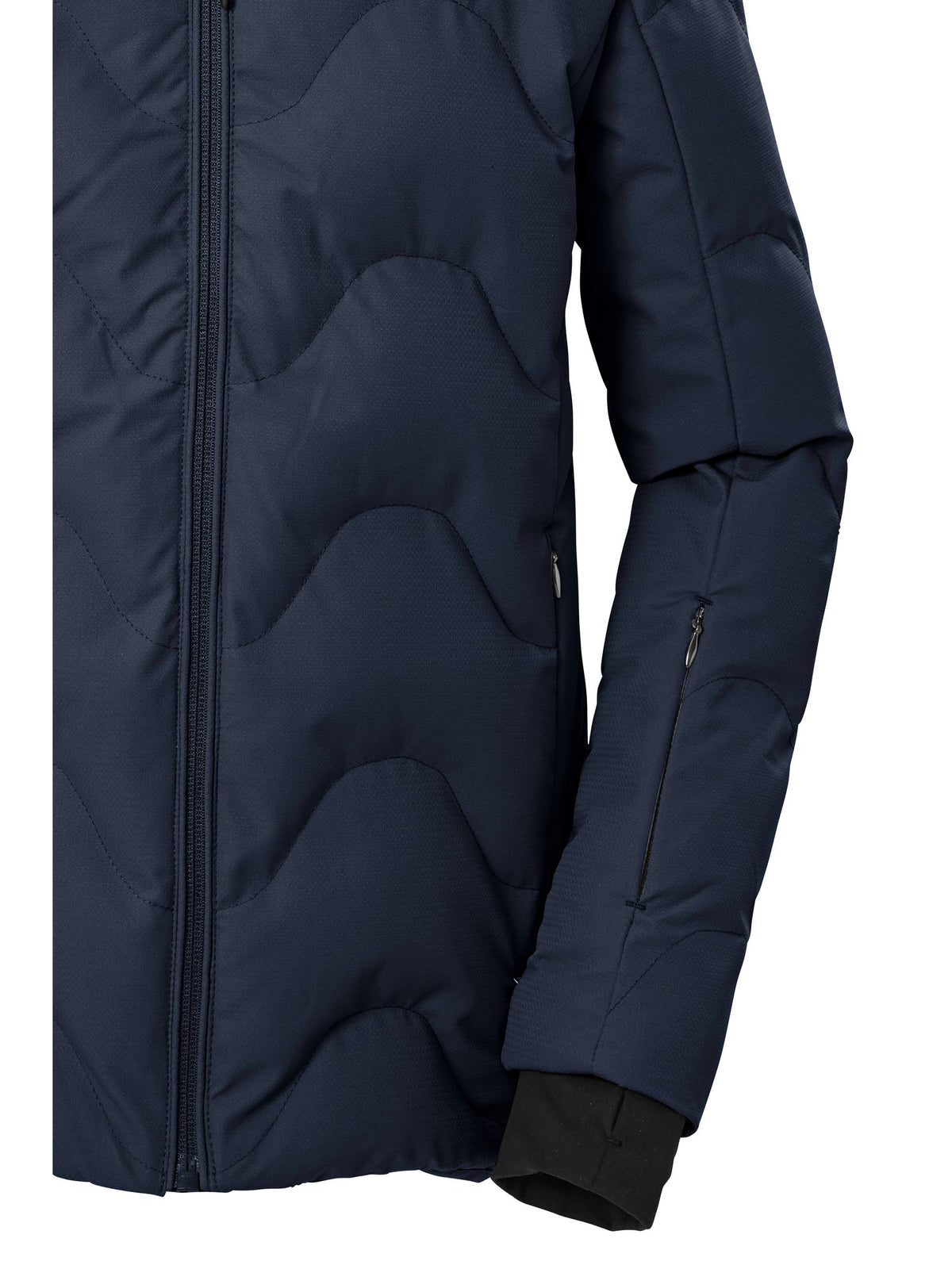 Girl's Quilted ski jacket KSW 194 GRLS SKI JCKT