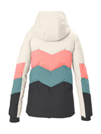 Girl's Quilted ski jacket KSW 195 GRLS SKI JCKT