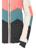 Girl's Quilted ski jacket KSW 195 GRLS SKI JCKT