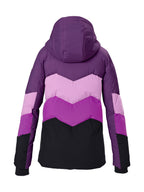Girl's Quilted ski jacket KSW 195 GRLS SKI JCKT