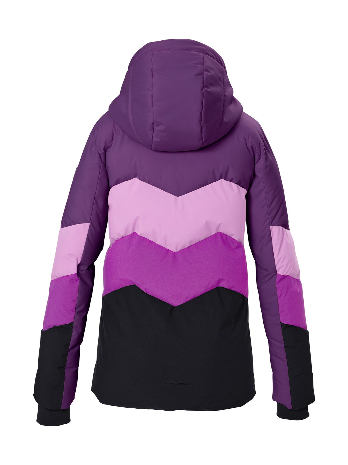 Girl's Quilted ski jacket KSW 195 GRLS SKI JCKT