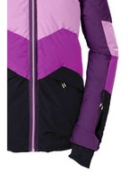 Girl's Quilted ski jacket KSW 195 GRLS SKI JCKT