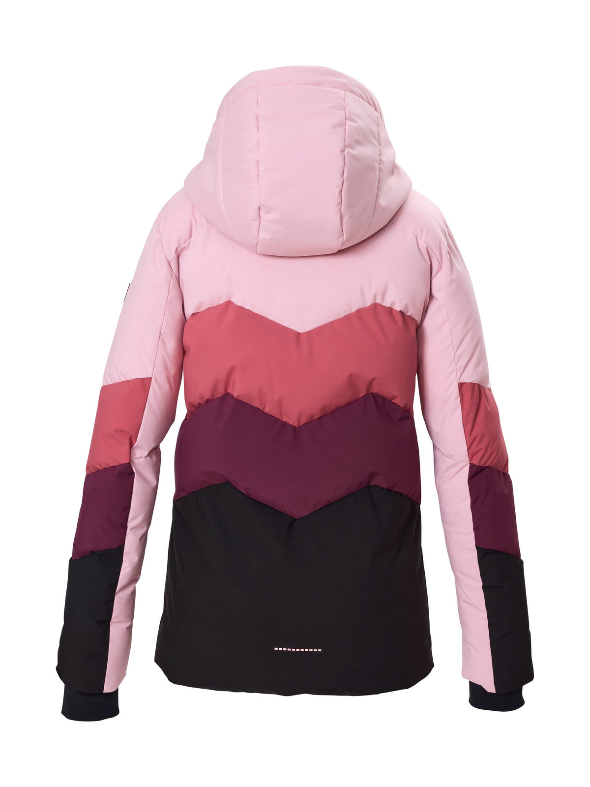 Girl's Quilted ski jacket KSW 195 GRLS SKI JCKT