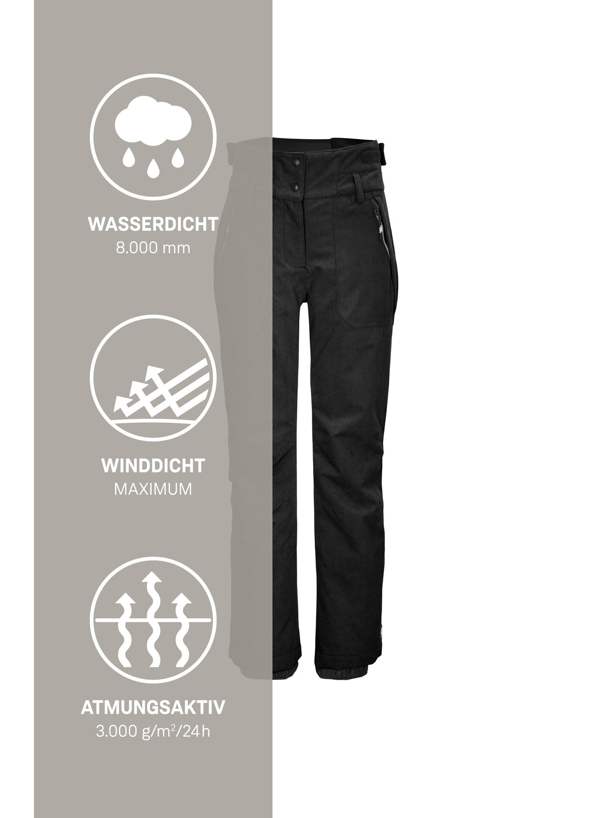 Girl's Ski pants KSW 199 GRLS SKI PNTS