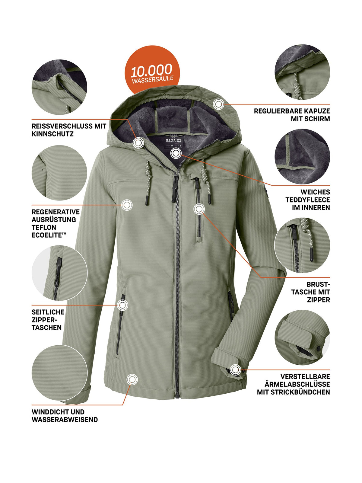Women's Softshell jacket GW 59 WMN SFTSHLL JCKT