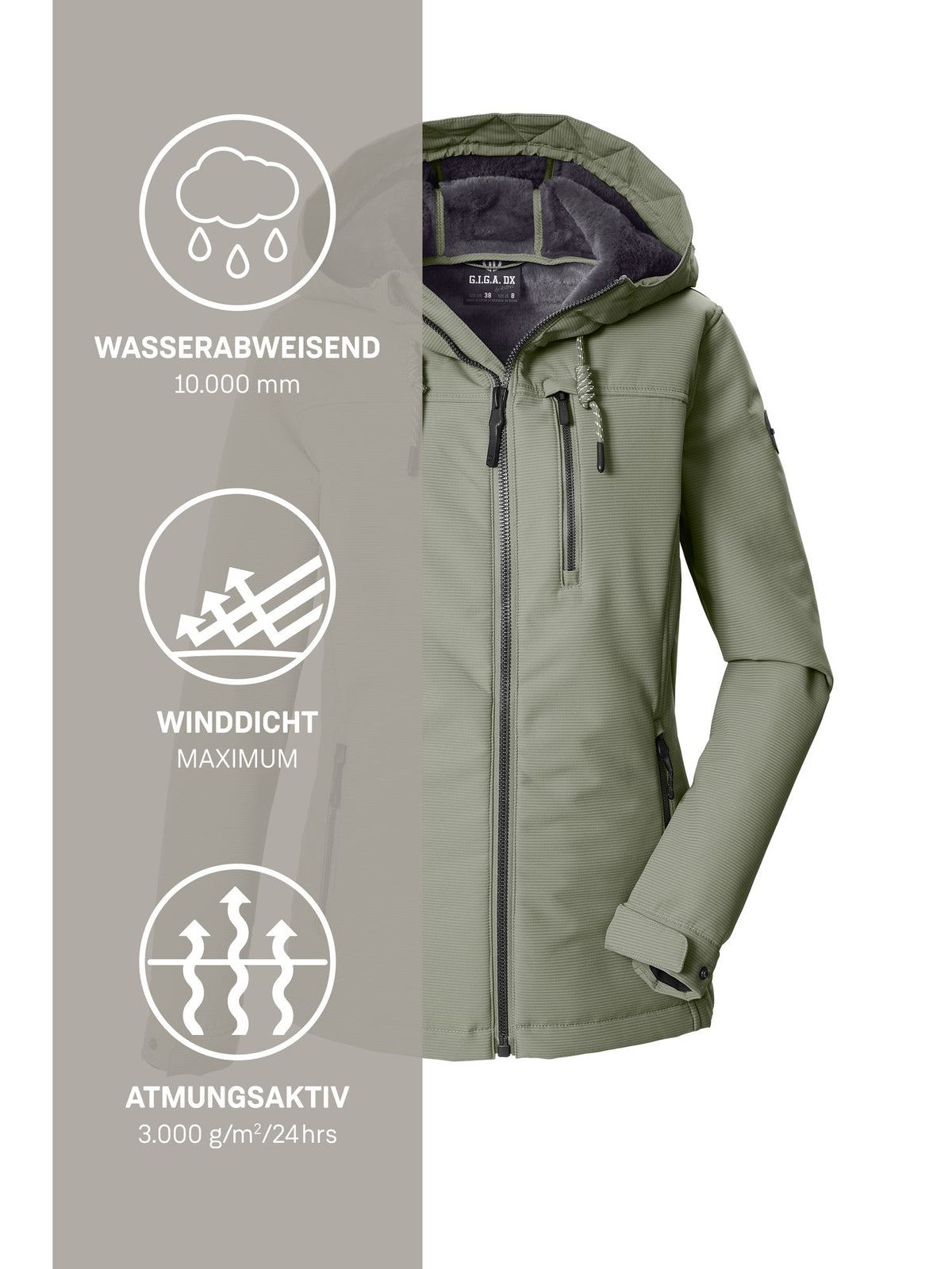 Women's Softshell jacket GW 59 WMN SFTSHLL JCKT