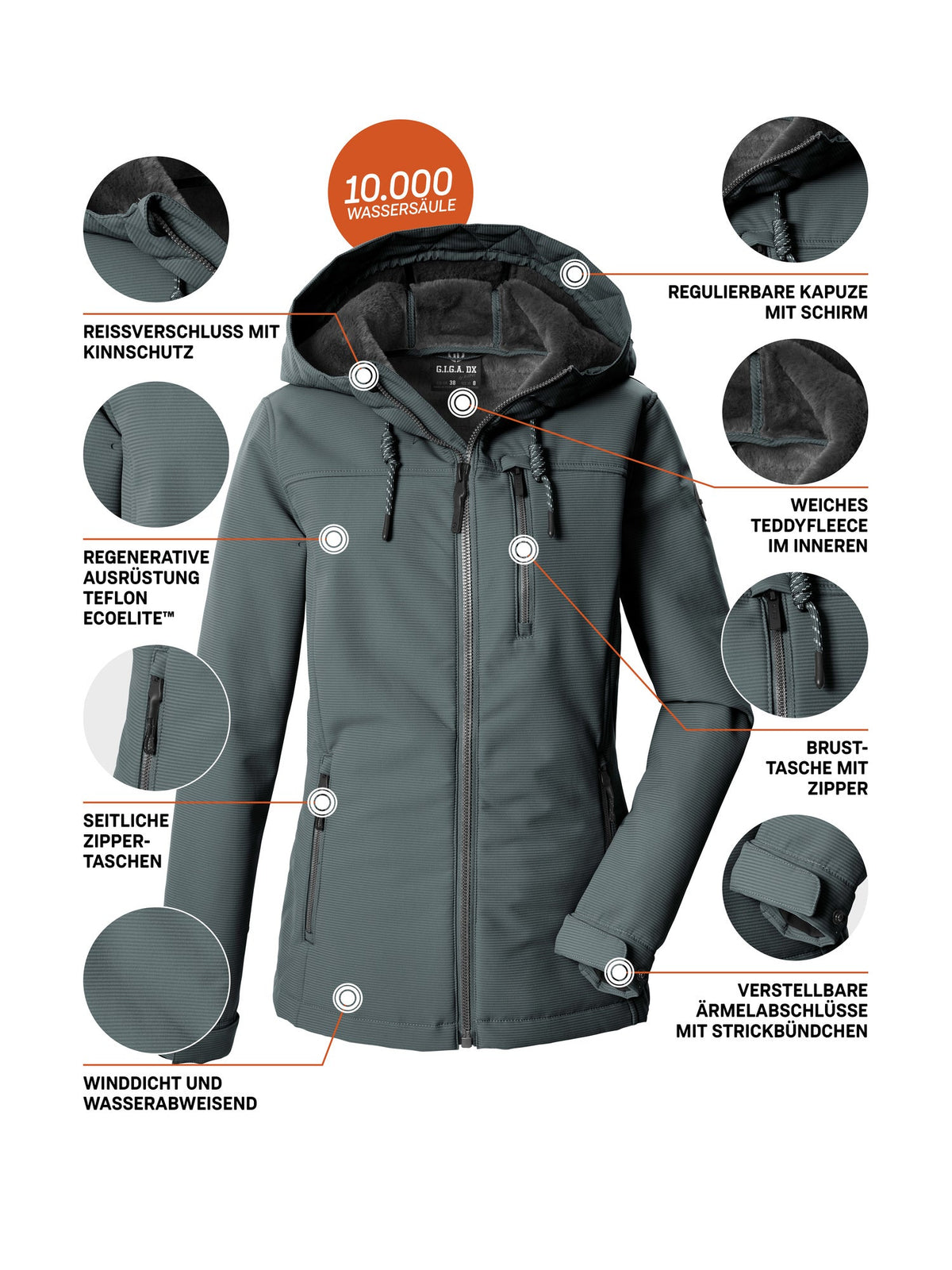 Women's Softshell jacket GW 59 WMN SFTSHLL JCKT