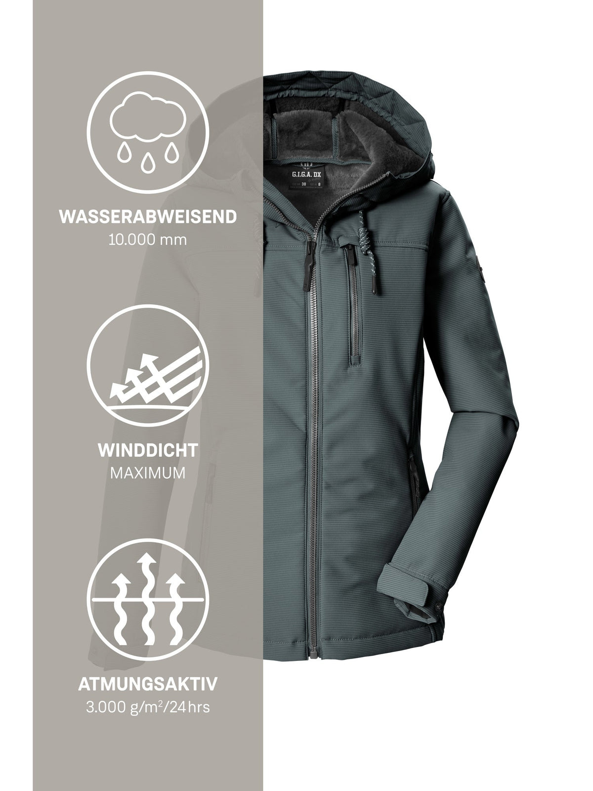 Women's Softshell jacket GW 59 WMN SFTSHLL JCKT