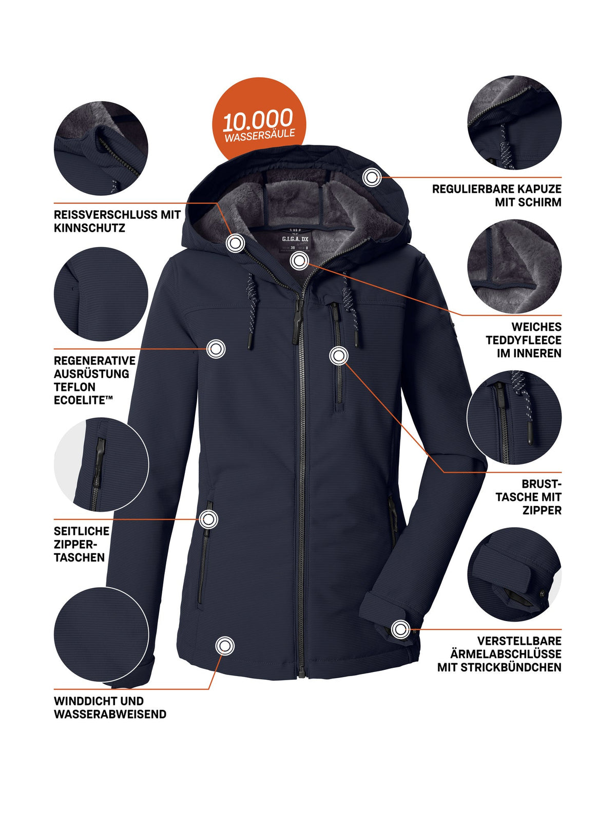 Women's Softshell jacket GW 59 WMN SFTSHLL JCKT