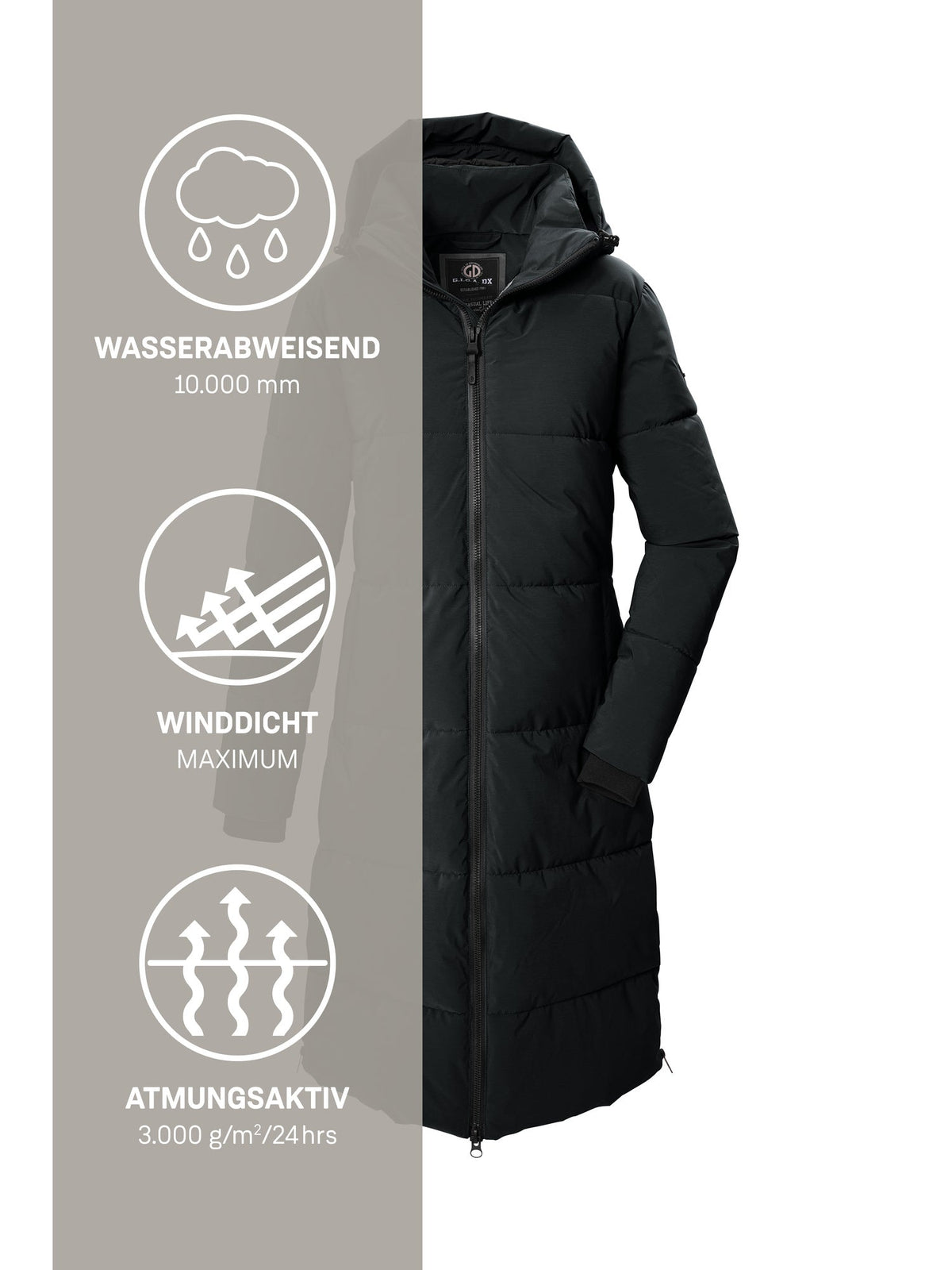 Women's Quilted coat GW 26 WMN QLTD CT