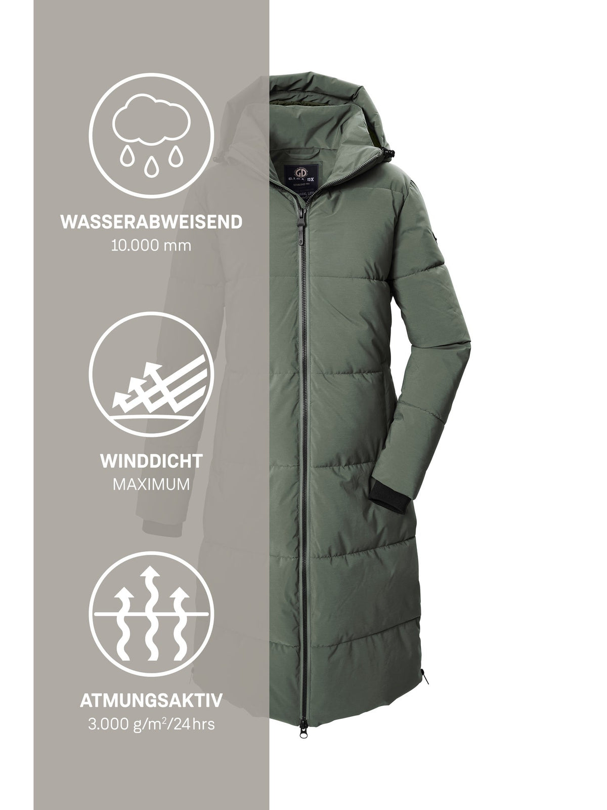 Women's Quilted coat GW 26 WMN QLTD CT