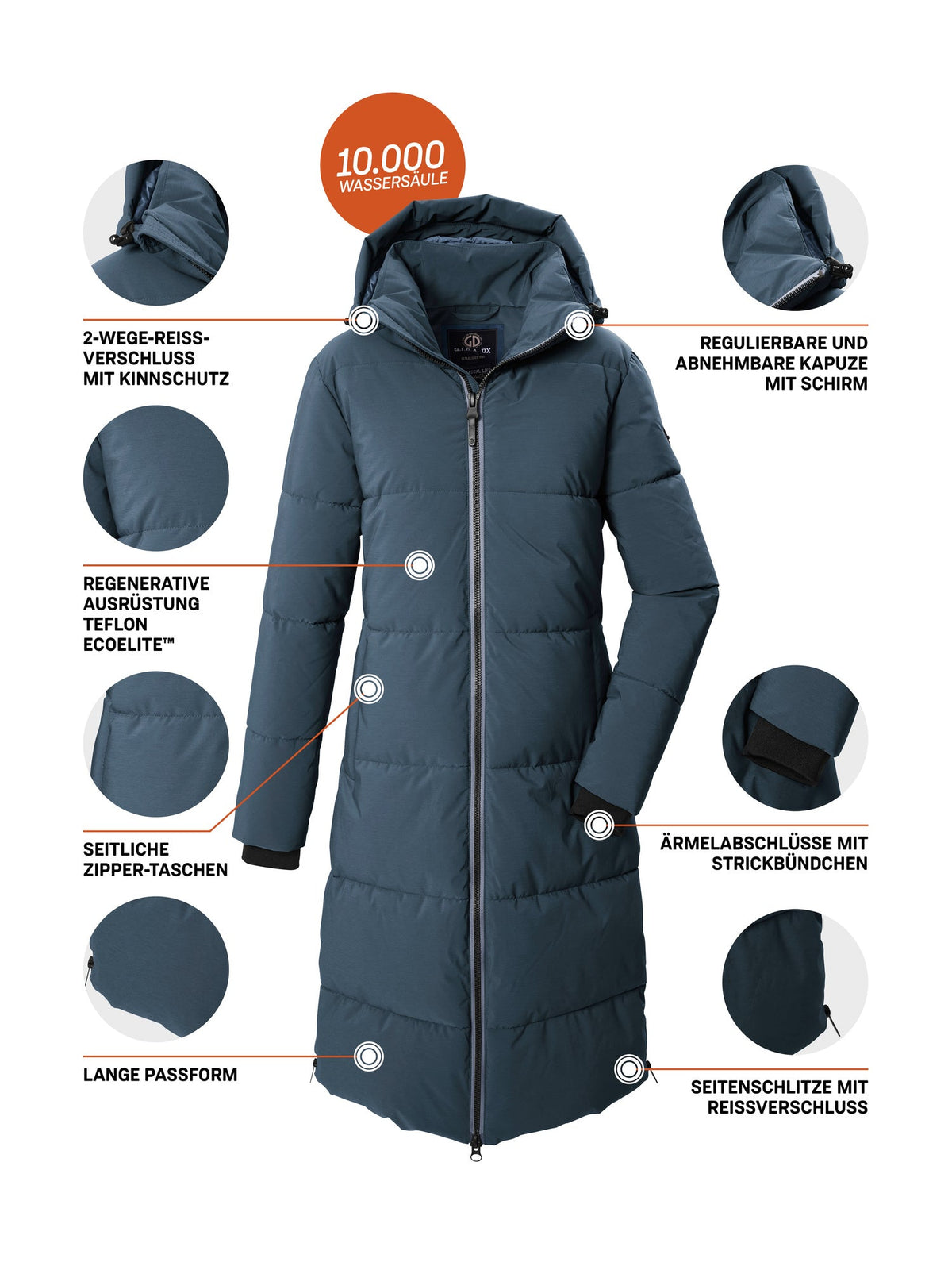 Women's Quilted coat GW 26 WMN QLTD CT