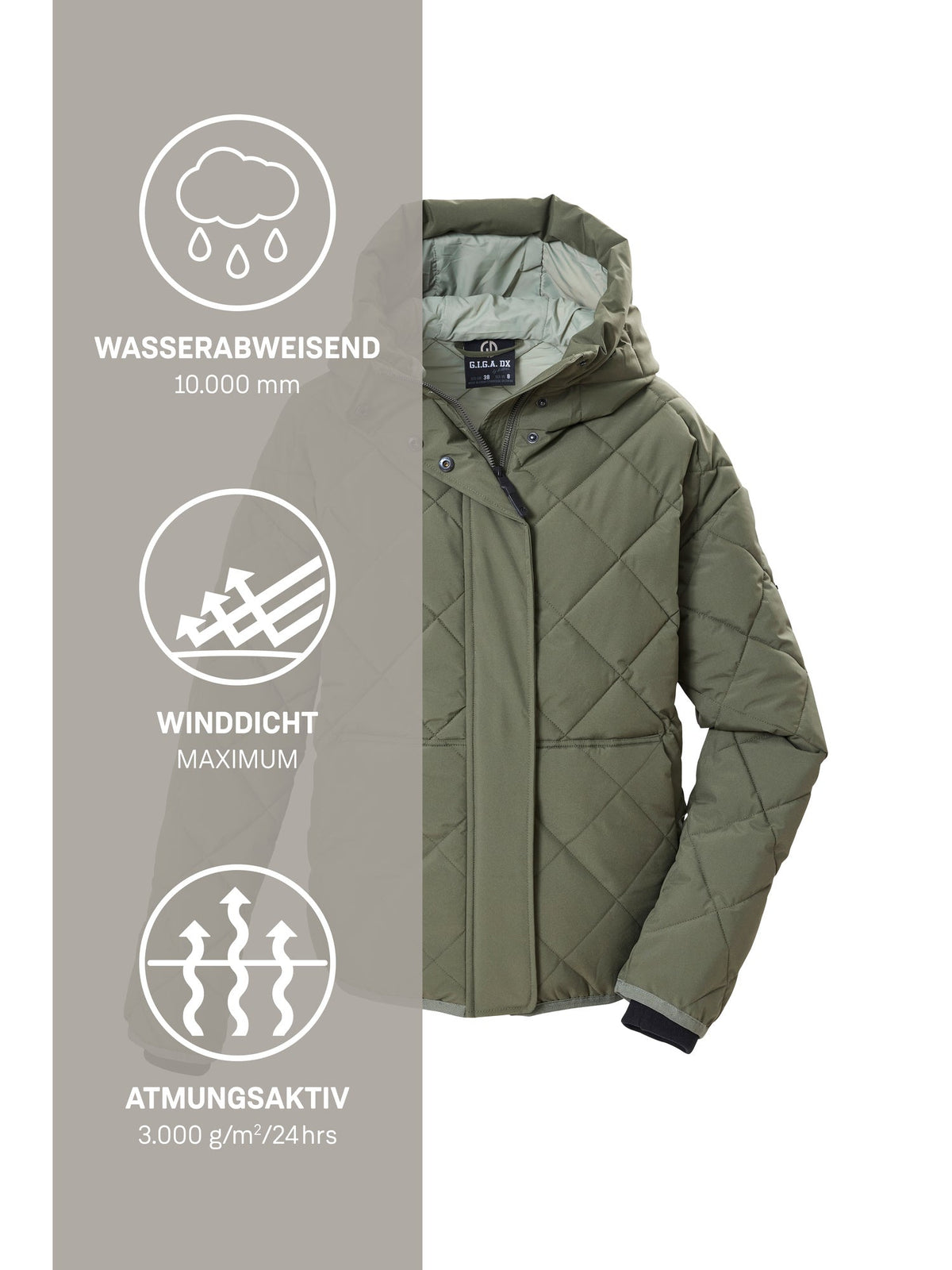 Women's Quilted jacket GW 27 WMN QLTD JCKT