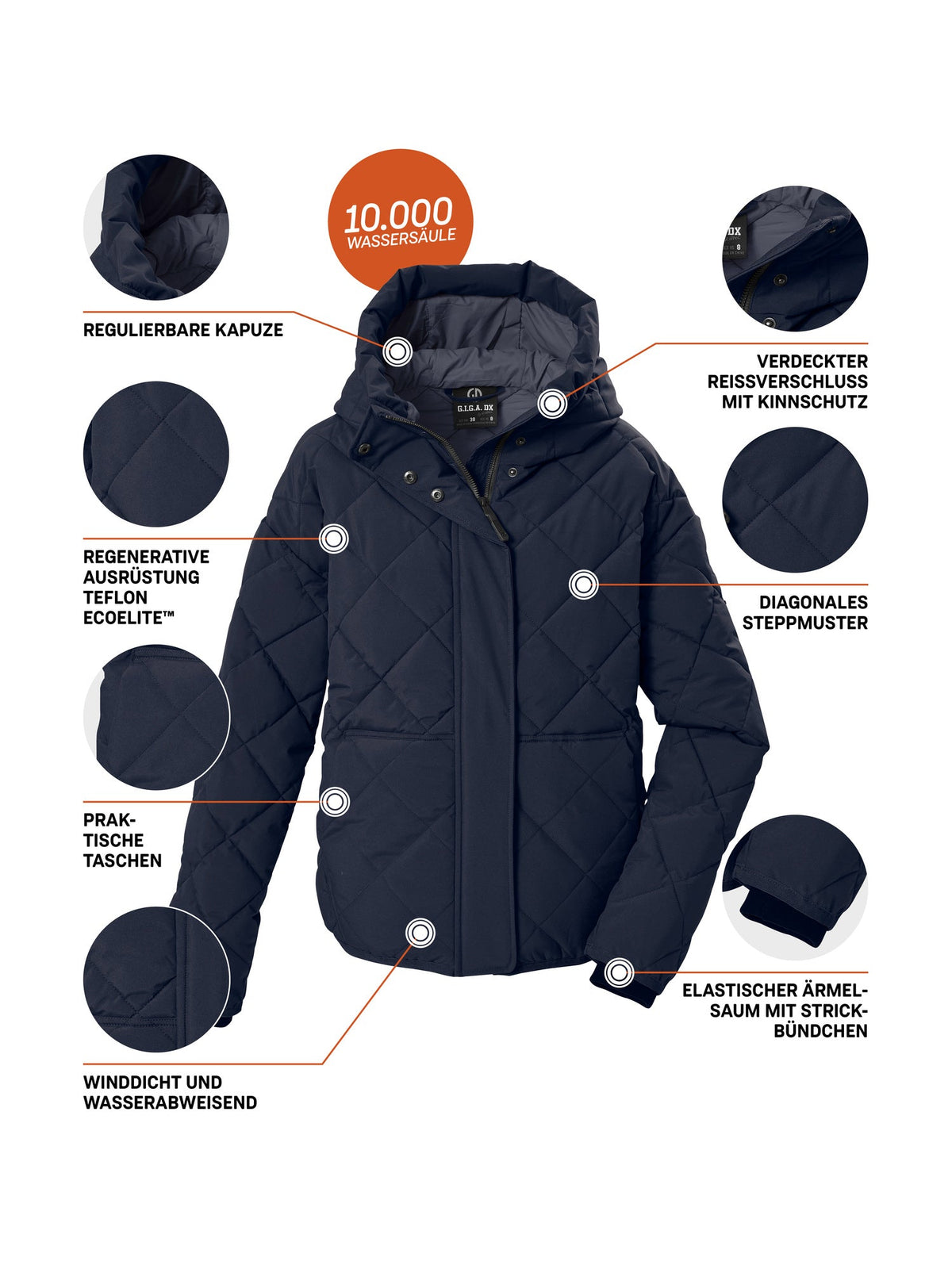 Women's Quilted jacket GW 27 WMN QLTD JCKT